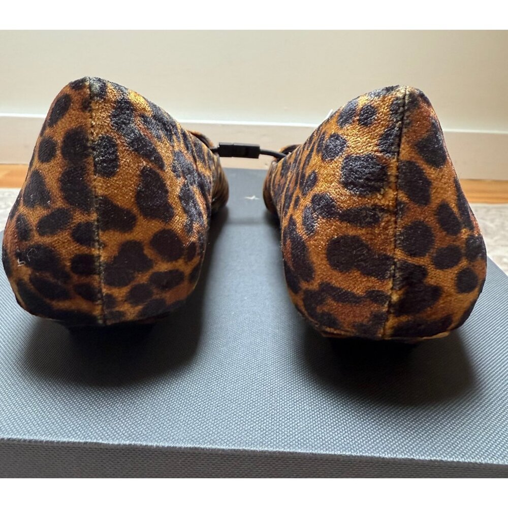 NWT ZARA Leopard Print Pointed Toe Low Heel Shoes - Picture 7 of 7